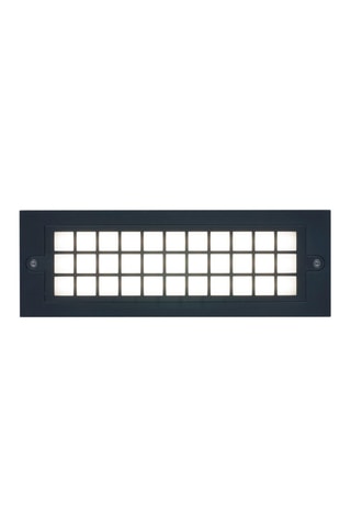 Aplique mural LED Netz - Negro