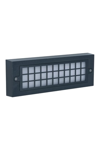 Aplique mural LED Netz - Negro