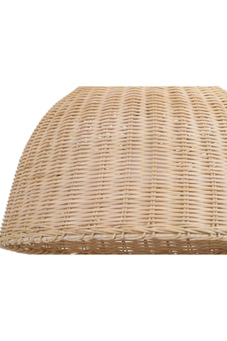Lámpara de techo de ratán Cortic - Natural