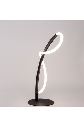 Lámpara de sobremesa LED Tress - Negro y blanco