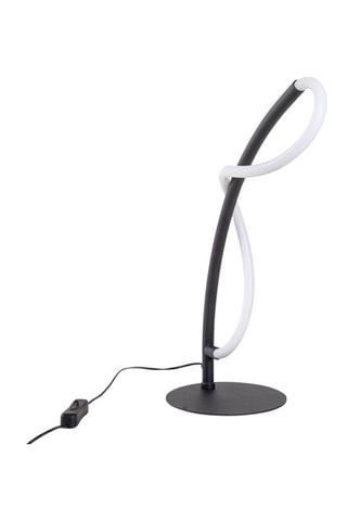 Lámpara de sobremesa LED Tress - Negro y blanco