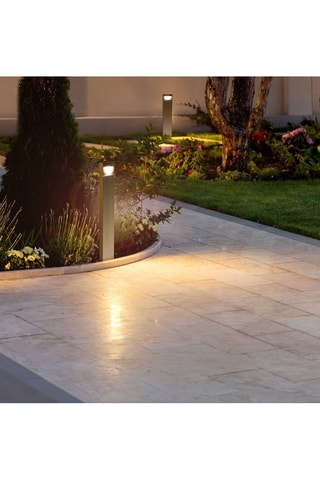 Baliza de jardín LED Hide - Gris oscuro