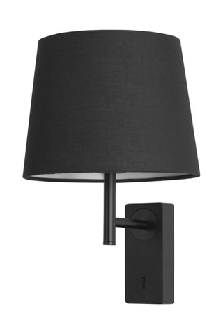 Aplique mural Aura - Negro
