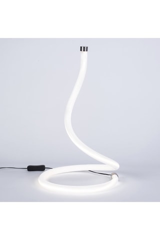 Lámpara de sobremesa LED Rolly - Blanco
