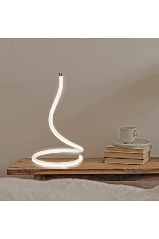 Lámpara de sobremesa LED Rolly - Blanco