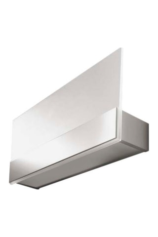 Aplique mural LED Flat - Plateado