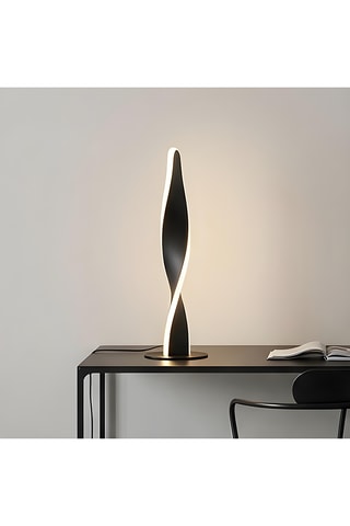 Lámpara de sobremesa LED - Negro - 12 W