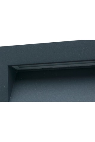 Aplique mural LED Medi - Gris