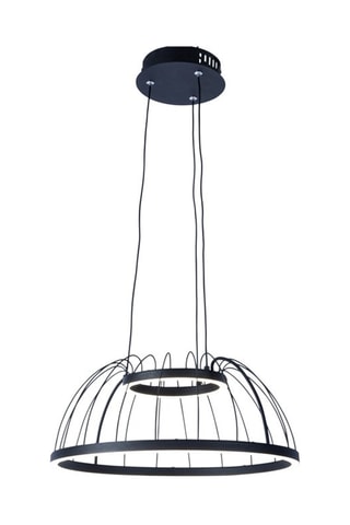 Lámpara de techo LED Cercle - Negro