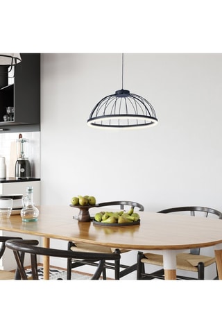 Lámpara de techo LED Cercle - Negro