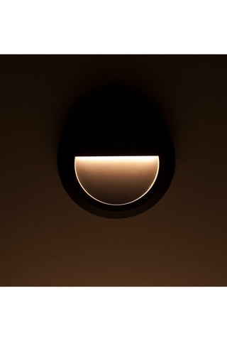 Aplique mural LED Siram - Gris