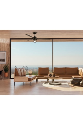 Ventilador de teto LED Marinier - 132 cm