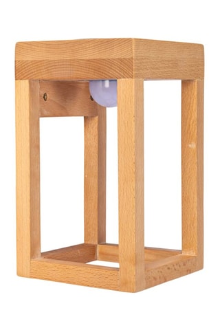 Lámpara de sobremesa LED de madera Cane - Natural
