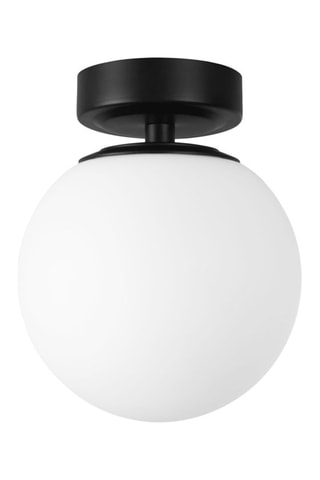 Plafón Giro - Negro y blanco