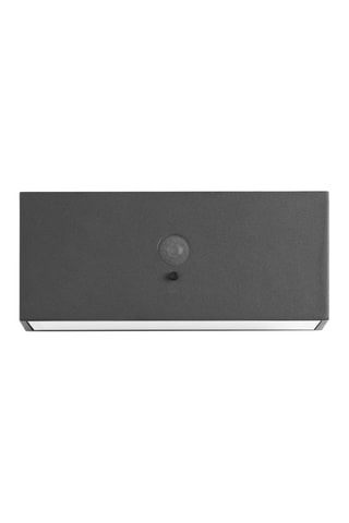 Aplique mural LED de vidrio templado Top - Gris