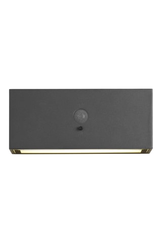 Aplique mural LED de vidrio templado Top - Gris