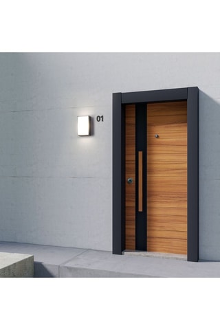 Aplique mural LED Block - Antracita