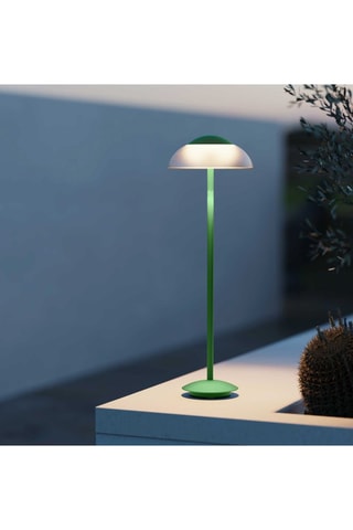 Baliza sobremuro LED Eclipta - Verde
