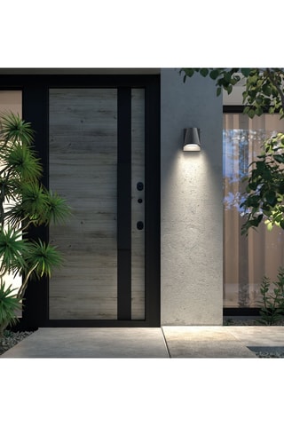 Aplique mural LED Kala - Gris oscuro