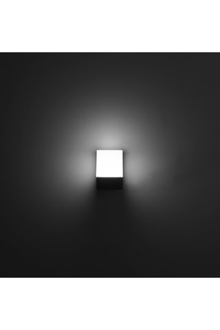 Aplique mural LED Opalo - Negro