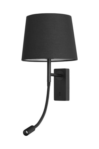Aplique mural LED Janet - Negro