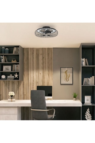Ventilador de teto LED Merak - 60 cm