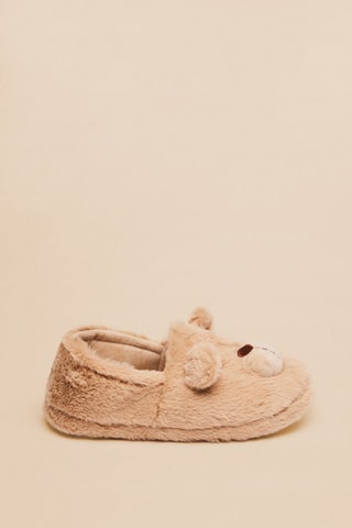 Pantofole imbottite - Marrone