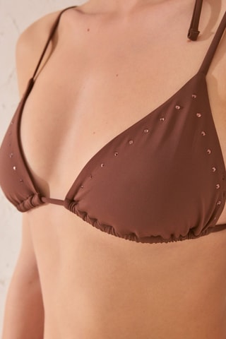 Reggiseno bikini - Marrone
