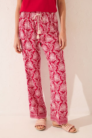Pantaloni - Rosso e bianco