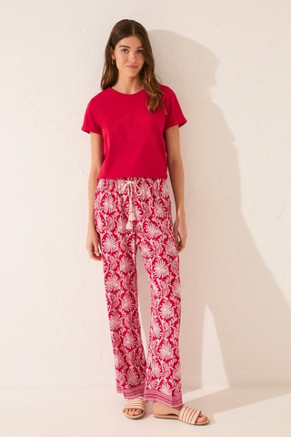 Pantaloni - Rosso e bianco