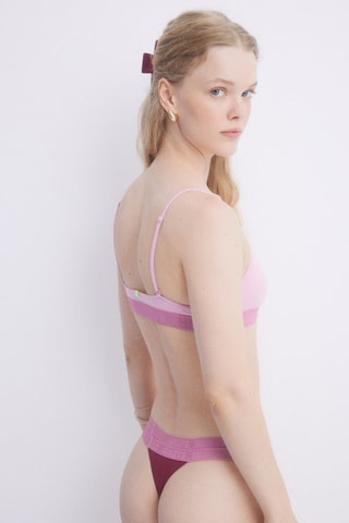 Sportbeha - Roze