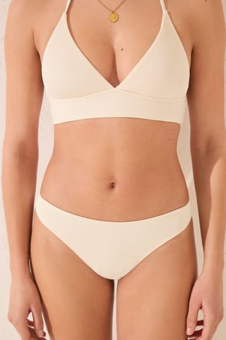 Slip bikini - Ecrù