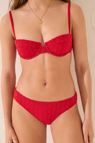 Slip bikini - Rosso