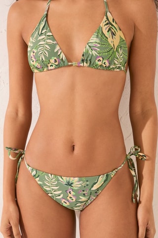 Slip bikini - Verde oliva