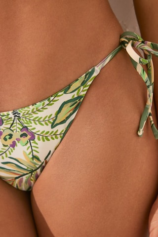 Slip bikini - Verde oliva