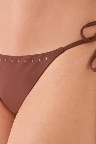 Slip bikini - Marrone