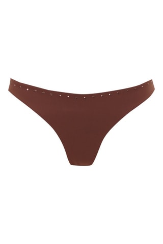 Slip bikini - Marrone
