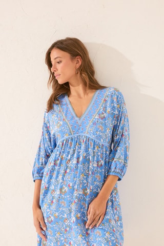 Camicia da notte - Celeste