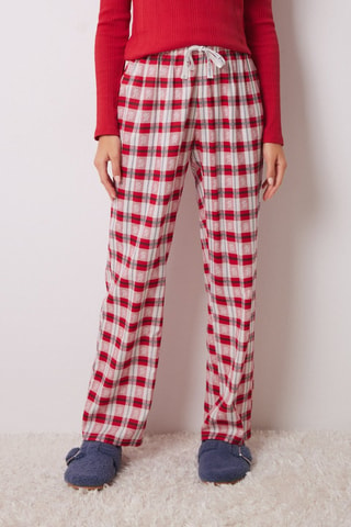 Pantaloni pigiama - Rosso e bianco