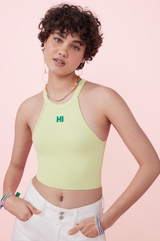Crop top - Fucsia 