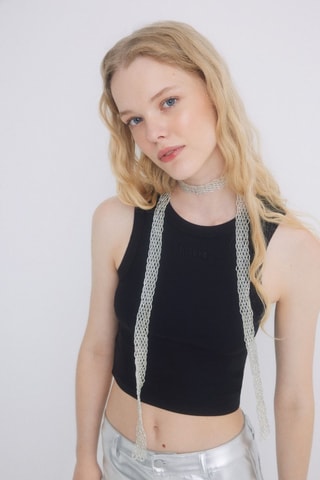 Crop top - Nero
