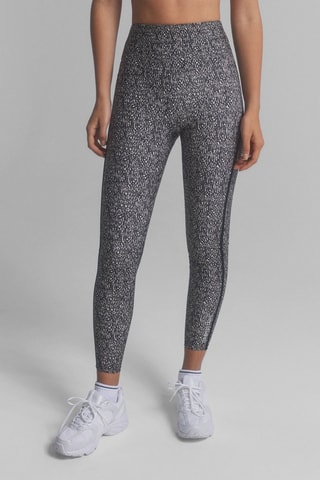 Leggings a vita alta - Nero
