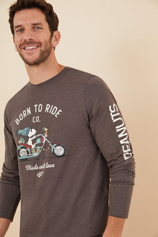 Pigiama Snoopy - Grigio