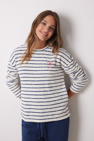 Pigiama - Bianco e navy
