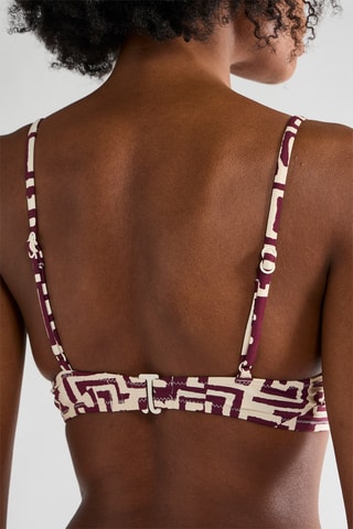 Reggiseno bikini - Bordeaux