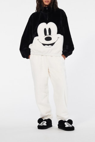 Pantufas Mickey Disney - Preto