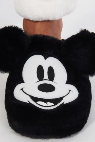 Pantufas Mickey Disney - Preto
