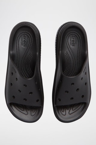 Mules com plataforma Crocsiz - Preto - Undiz