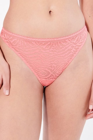LINGERIE BAS LINGERIE TANGA SAUVAGIZ PINK