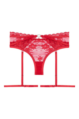 LINGERIE BAS LINGERIE TANGA FANTASMIZ ROUGE